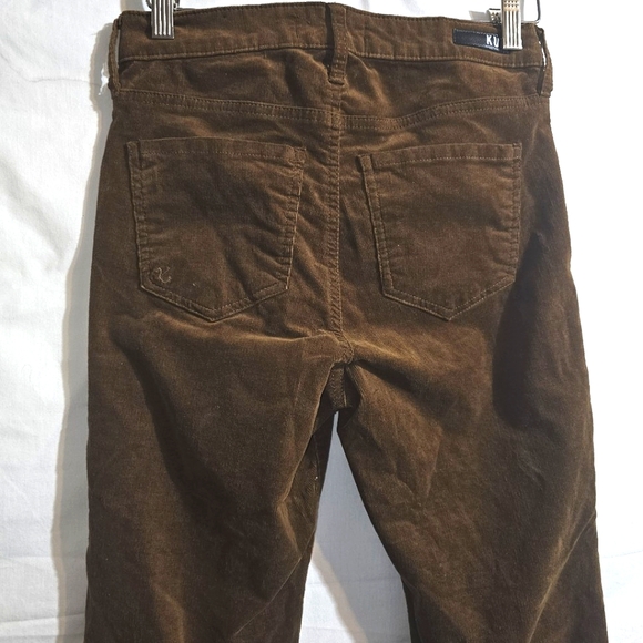 KUT FROM THE CLOTH Diana  Corduroy Fab Ab  Skinny brown Cognac - Picture 9 of 12
